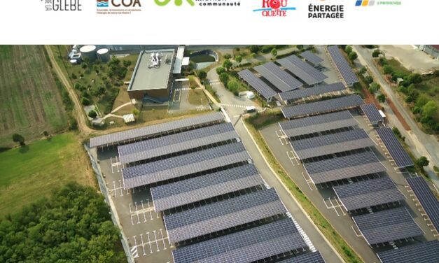 Inauguration des Ombrières de La Glèbe, plus grand projet citoyen d&rsquo;autoconsommation collective de France