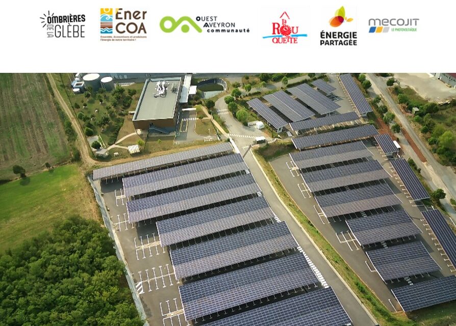 Inauguration des Ombrières de La Glèbe, plus grand projet citoyen d&rsquo;autoconsommation collective de France