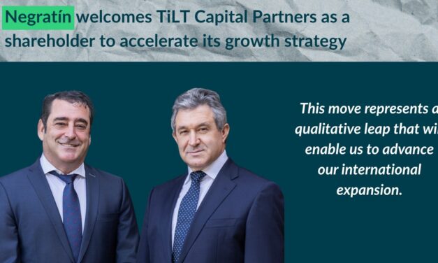TiLT Capital Partners acquiert 38% du capital de l’Espagnol Negratín