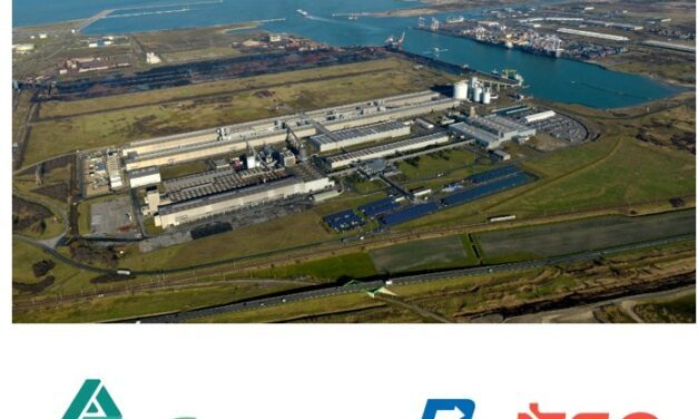 Aluminium Dunkerque et TSE lancent la construction d&rsquo;une ombrière de parking hors norme avec Equans Solar & Storage et Gagnepark