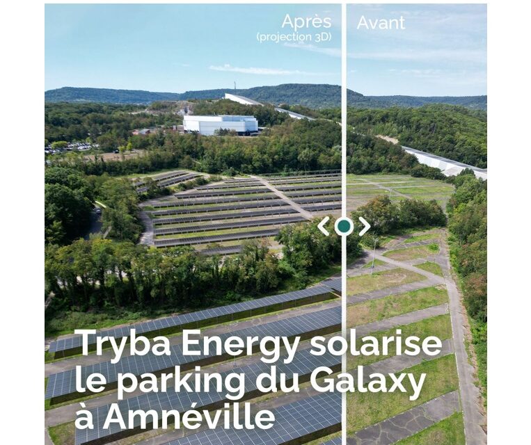 Tryba Energy et la Ville d’Amnéville s’associent pour solariser les parkings du Galaxie