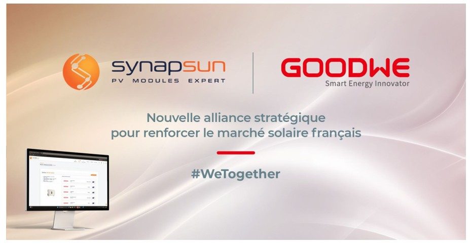 Synapsun étend son expertise aux onduleurs, en partenariat avec GoodWe