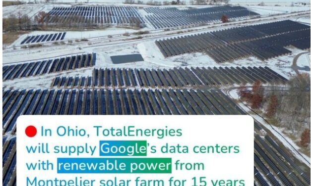 TotalEnergies fournira de l’électricité renouvelable à des data centers de Google aux Etats-Unis pendant 15 ans