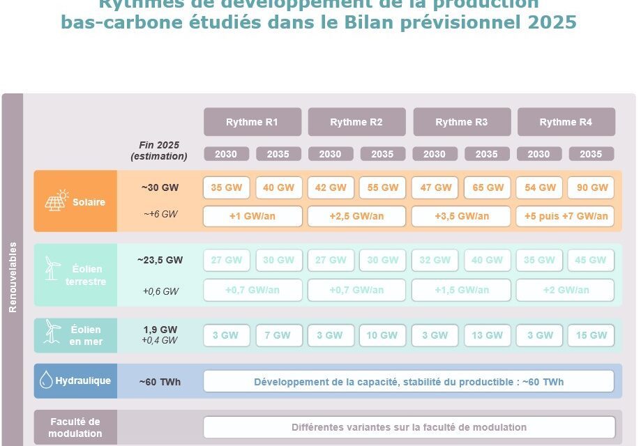 Bilan prévisionnel 2035 de RTE : accélérer l’électrification ou ralentir le développement des énergies renouvelables ?