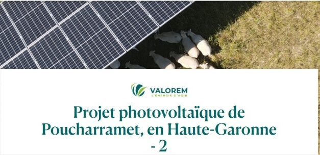 Valorem lance une seconde tranche de financement participatif pour le projet PV de Poucharramet (31)