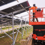 Hauteville et Sapignicourt (51) : la construction du parc solaire Q Energy avance à grands pas