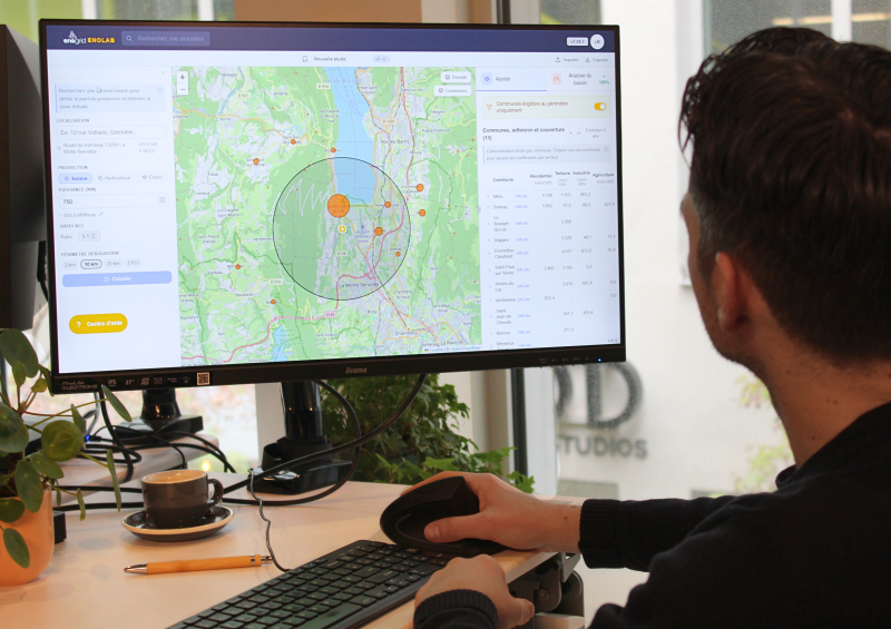 Enogrid lance un outil cartographique pour évaluer le potentiel des projets d’autoconsommation collective