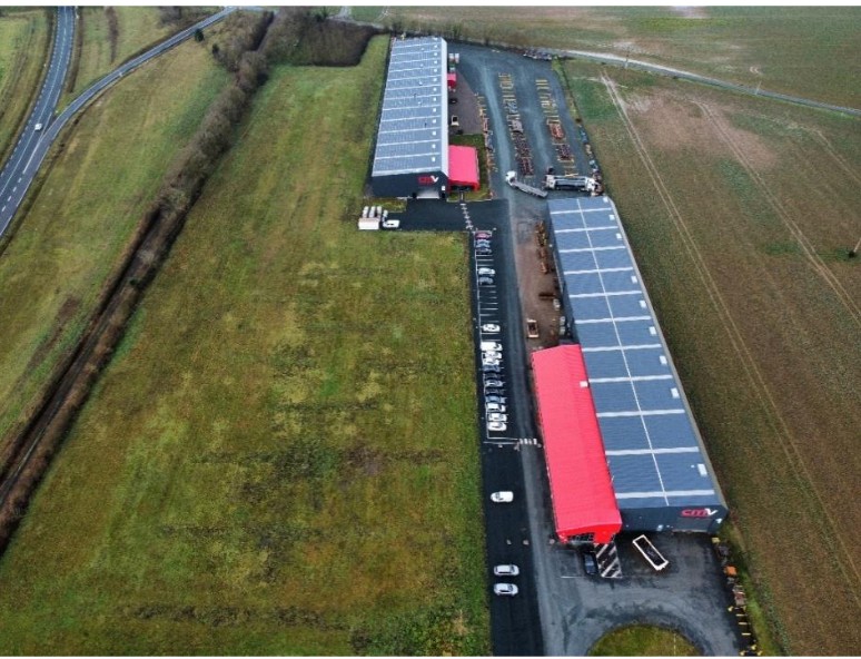 CMV investit 5 M€ en Vendée pour automatiser la fabrication de charpentes métalliques pour ombrières PV