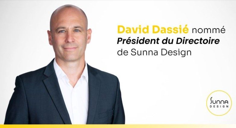 David Dassié nommé président du directoire de Sunna Design