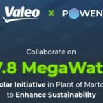 Valeo et Powen collaborent à un projet d’énergie solaire de 7,8 MWc en Espagne