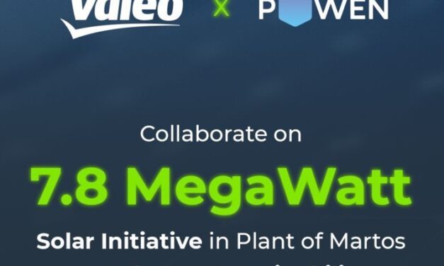 Valeo et Powen collaborent à un projet d’énergie solaire de 7,8 MWc en Espagne