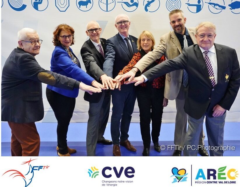 La Fédération Française de Tir, AREC Centre-Val de Loire et CVE lancent un projet solaire sur près de 19 hectares