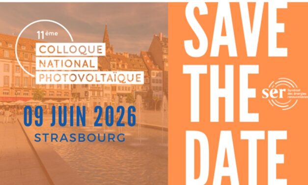 Colloque National Photovoltaïque | 9 juin à Strasbourg