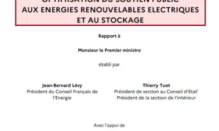 Remise du rapport Lévy-Tuot : « réduire le coût du soutien public tout en garantissant une électricité abondante et compétitive »