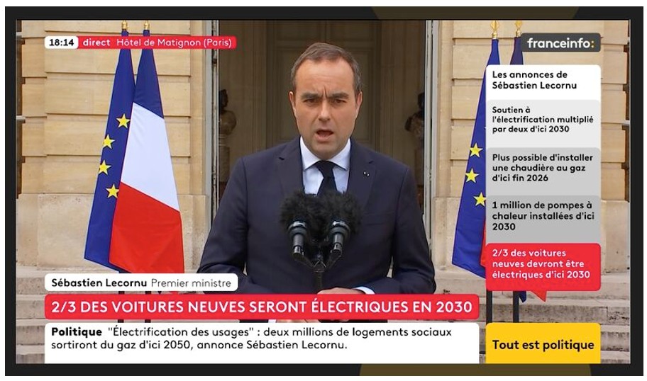 « Le soutien public à l’électrification passera à 10 milliards d’euros par an d’ici 2030 »