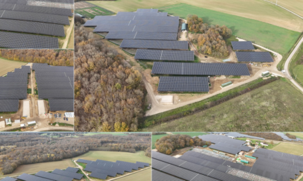 Unite met en service sa plus grande volière solaire à La Selle-en-Hermoy (Loiret)