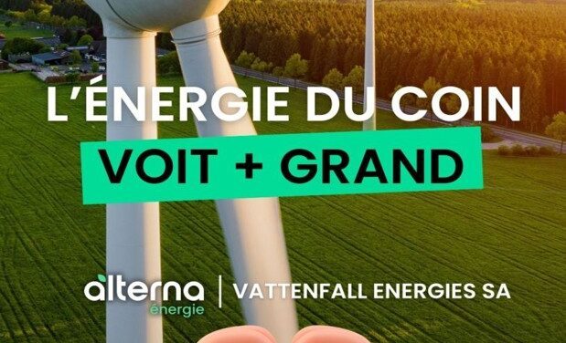 Alterna énergie a finalisé le rachat de Vattenfall Energies SA  et accélère son plan stratégique