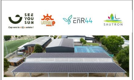 SeeYouSun inaugure un complexe sportif solaire à Sautron