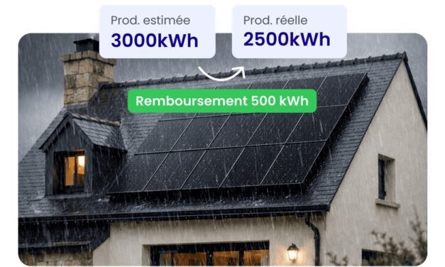 Mon Kit Solaire garantit la production de ses kits solaires ou rembourse la différence