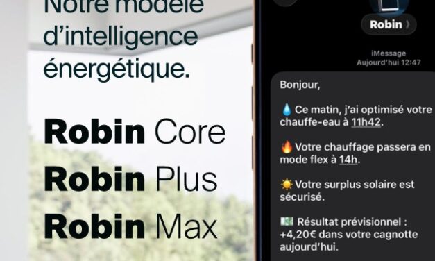 Mylight150 lance le coffret Robin pour rétribuer le surplus solaire de ses clients
