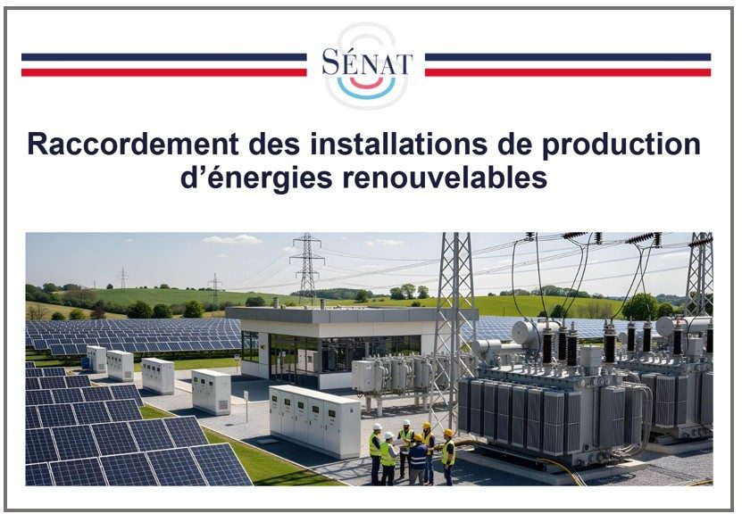 Le Sénat propose une loi pour définir les critères de priorisation des demandes de raccordement