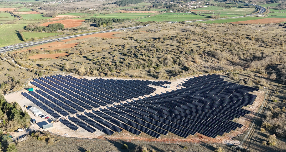 Valorem met en service le parc solaire de La Couvertoirade