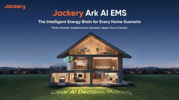 Jackery présente Jackery Ark, son gestionnaire d&rsquo;énergie domestique par IA, et un pavillon solaire de jardin