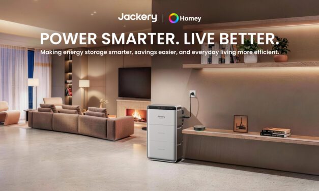 Jackery et Homey allient batterie domestique et pilotage énergétique en temps réel