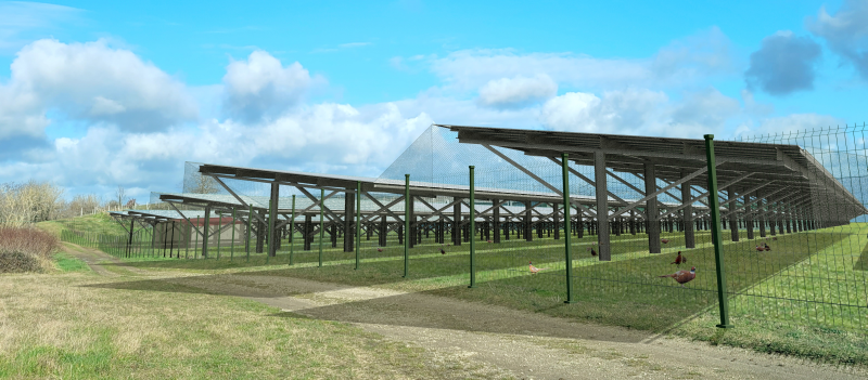 Unite obtient un financement de 13 M€ pour trois volières photovoltaïques