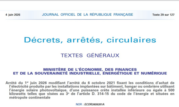Réforme du S21 : le nouvel arrêté confirme le basculement vers l’autoconsommation