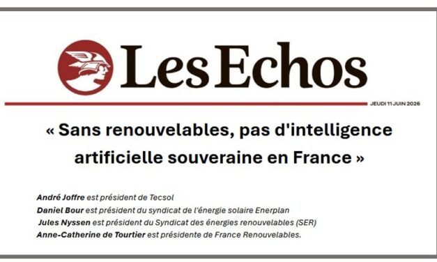 Souveraineté de la France en matière d&rsquo;IA : la filière renouvelable interpelle le gouvernement