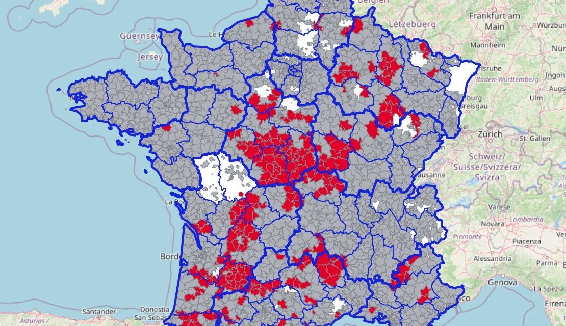 Enedis et RTE publient la carte des zones saturées pour les renouvelables