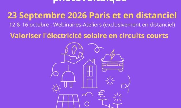 9e édition de l’Université de l’autoconsommation photovoltaïque | 23 septembre à Paris