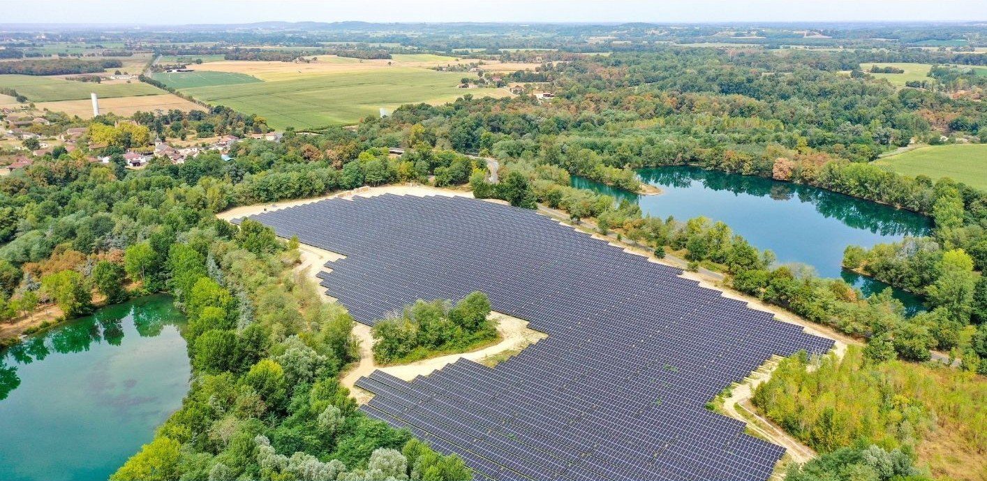 Centrale photovoltaïque au sol en France, couverture du rapport IEA PVPS 2025