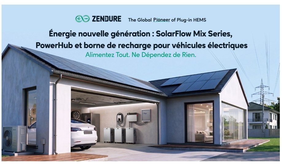 Unité de gestion d’énergie domestique PowerHub de Zendure