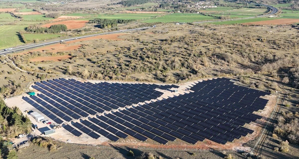 Valorem met en service le parc solaire de La Couvertoirade
