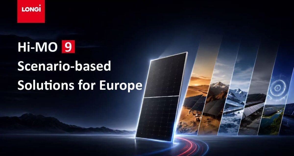 Longi présente à Intersolar ses modules Hi-MO 9 Prime et quatre déclinaisons spécialisées pour les grandes centrales
