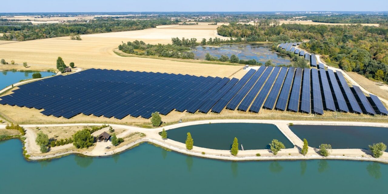 Q Energy inaugure un parc solaire de 11 MWc sur une ancienne carrière de la Marne