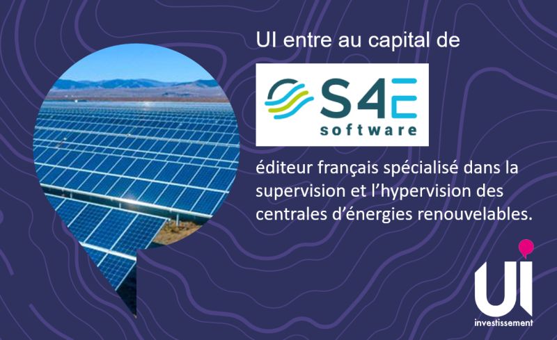 UI Investissement entre au capital de S4E Software