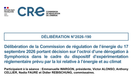 Symphonics obtient de la CRE le droit d&rsquo;expérimenter un tarif de réseau incitatif pour les batteries en basse tension