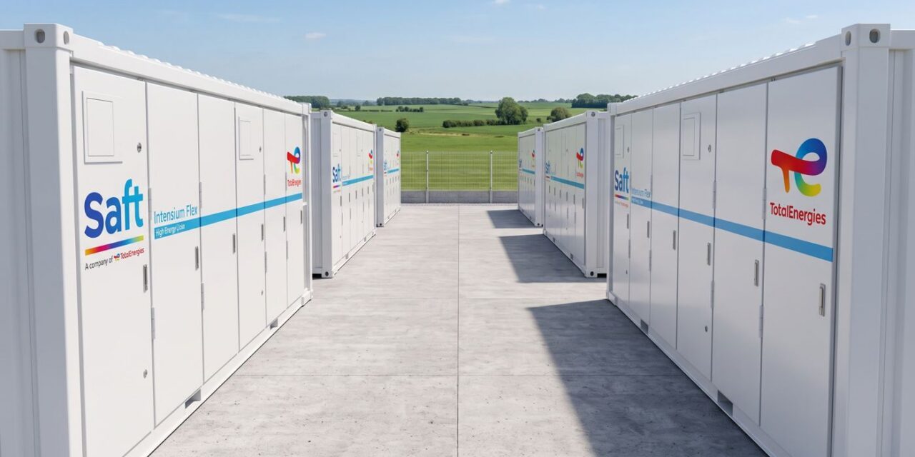 Saft fournira à Axpo deux systèmes de stockage par batteries totalisant 122 MWh en France