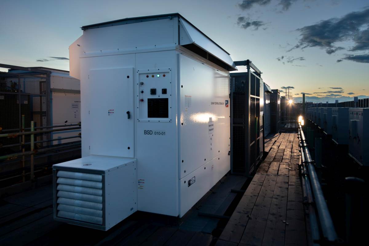 Site de stockage par batteries de Blackhillock en Écosse