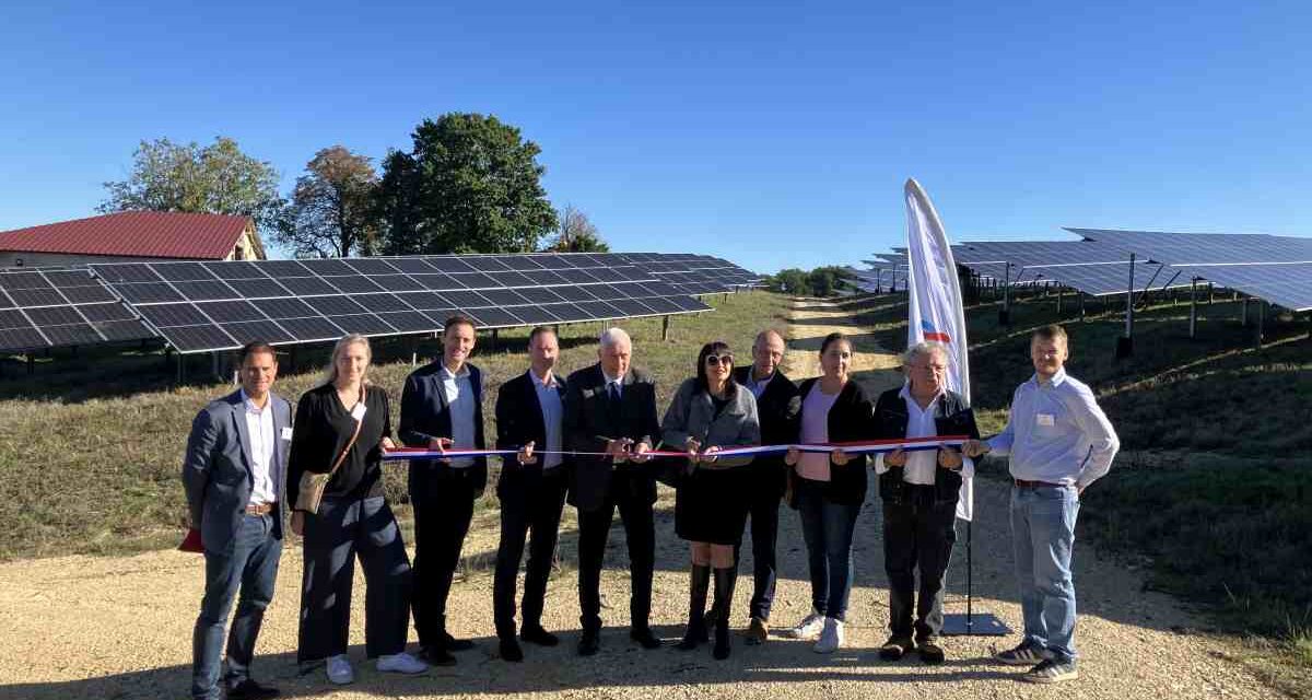 TotalEnergies inaugure sa première centrale solaire du Lot-et-Garonne
