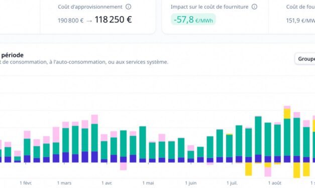Storio Energy chiffre à 29,5% l&rsquo;économie réalisée en un an par ses clients équipés de batteries