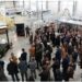 Ligne d'assemblage de modules photovoltaïques de Reden à Roquefort, lors de son inauguration en décembre 2024